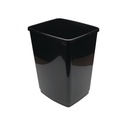 2Work Swing Bin 30L Black Base and Lid
