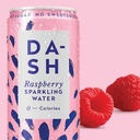 Dash Water Sparkling Water Raspberry 330ml Can PK12