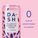 Dash Water Sparkling Water Raspberry 330ml Can PK12