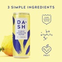Dash Water Sparkling Water Lemon 330ml Cans PK12