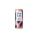 Dash Water Sparkling Water Peach 330ml Cans PK12