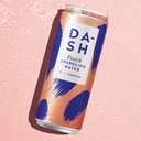 Dash Water Sparkling Water Peach 330ml Cans PK12
