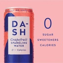 Dash Water Sparkling Water Grapefruit 330ml Cans PK12