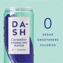 Dash Water Sparkling Water Cucumber/Mint 330ml Cans PK12