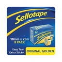 Sellotape Original Golden Tape Small Core