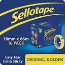 Sellotape Original Golden Tape Large Core