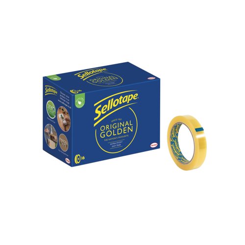 Sellotape Original Golden Tape Large Core