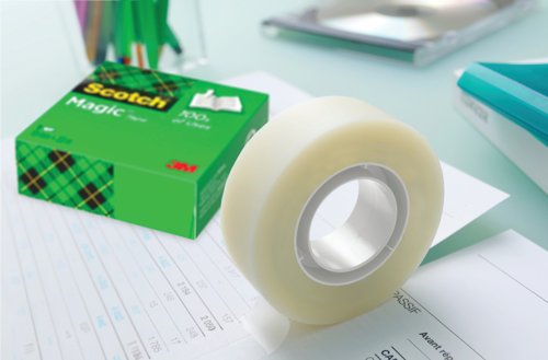 Scotch Magic Tape 810 Transparent 25mm x 66m Singles