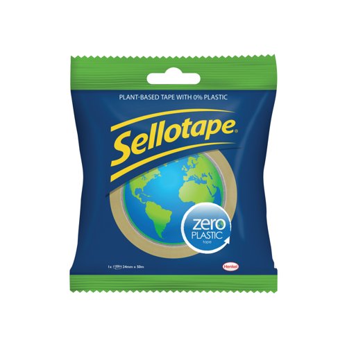 Sellotape Zero Plastic Tape 24mm x 30m Single