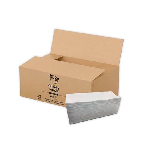 Cheeky Panda Bamboo Flushable Hand Towels Z Fold 380x555mm PK3000