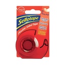 Sellotape Double Sided Tape 15mm x 5m with Dispenser