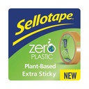 Sellotape Zero Plastic Tape 24mm x 30m Single