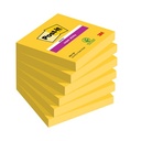 Post-it Notes Super Sticky 76x76mm Ultra Yellow 90 Sheets PK-6