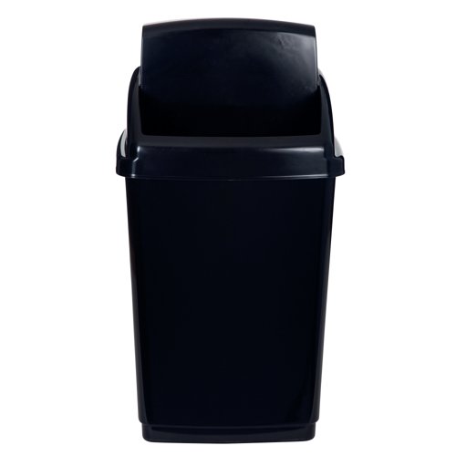 2Work Swing Bin 30L Black Base and Lid