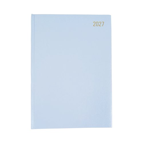 5 Star A4 Day Per Page Appointments Soft Blue 2027