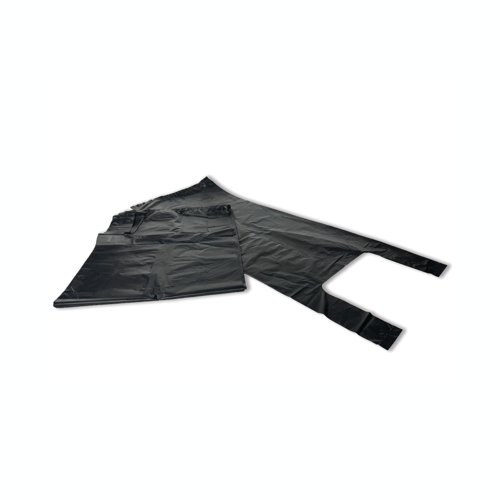 2Work Refuse Sacks Roll Tie Black PK40