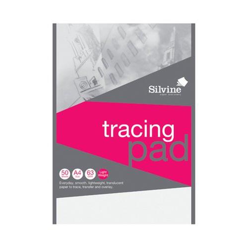 Silvine Everyday Tracing Paper Pads 63gsm