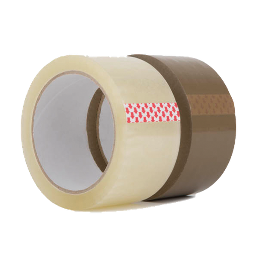 Q-Connect Packaging Tape 50mmx66m Polypropylene PK6