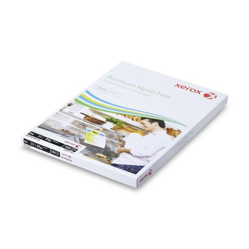 [ANT617822] Xerox A3 Premium Nevertear 195 Micron Matt White Paper PK-100
