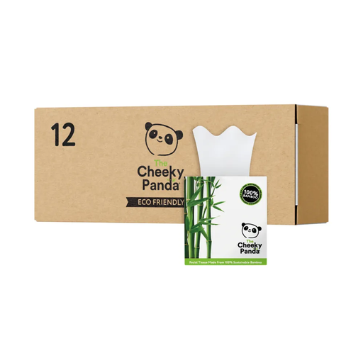 [CPD67862] Cheeky Panda Facial Tissues Cube PK-12