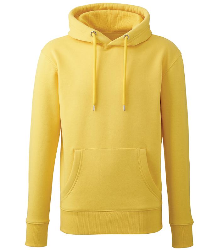 Anthem AM001 Hoodie in Yellow | Slim Fit, Organic Hoodie for Print or Embroidery