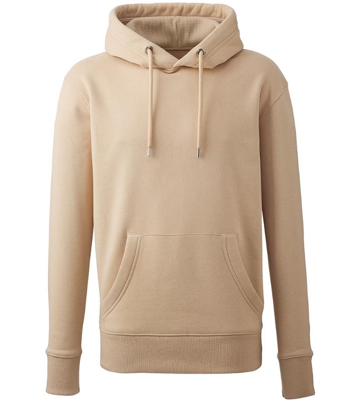 Anthem AM001 Hoodie in Desert Sand | Slim Fit, Organic Hoodie for Print or Embroidery