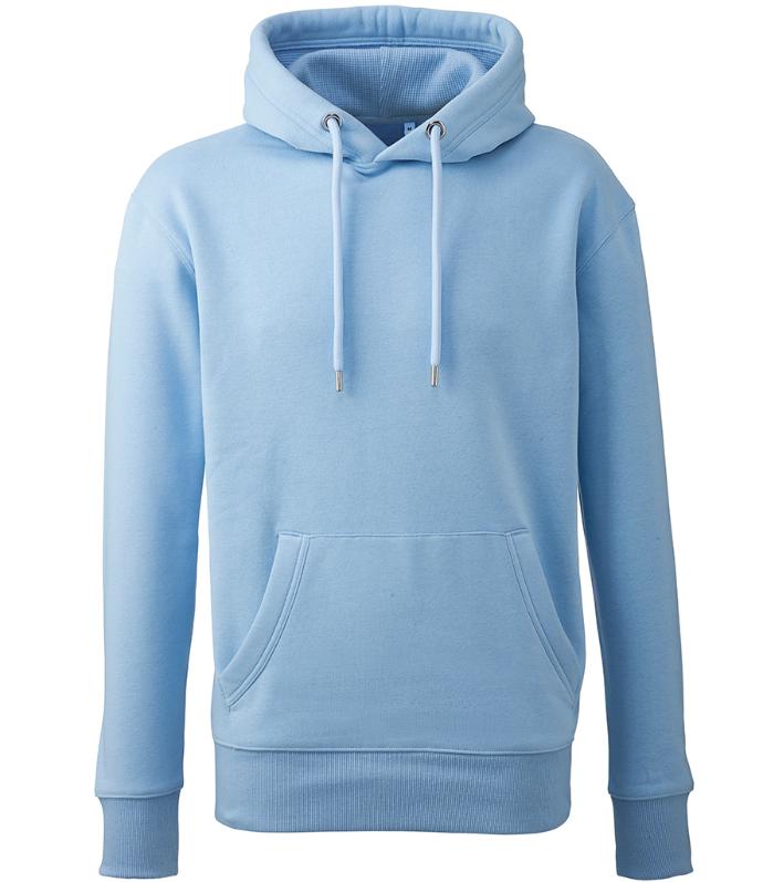 Anthem AM001 Hoodie in Light Blue | Slim Fit, Organic Hoodie for Print or Embroidery