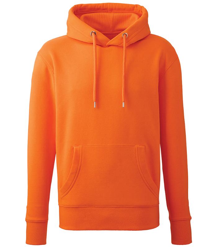 Anthem AM001 Hoodie in Orange | Slim Fit, Organic Hoodie for Print or Embroidery