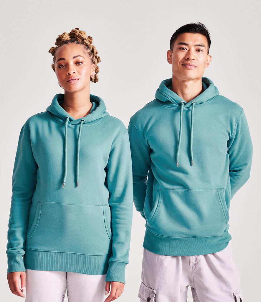 Anthem AM001 Hoodie in Teal | Slim Fit, Organic Hoodie for Print or Embroidery