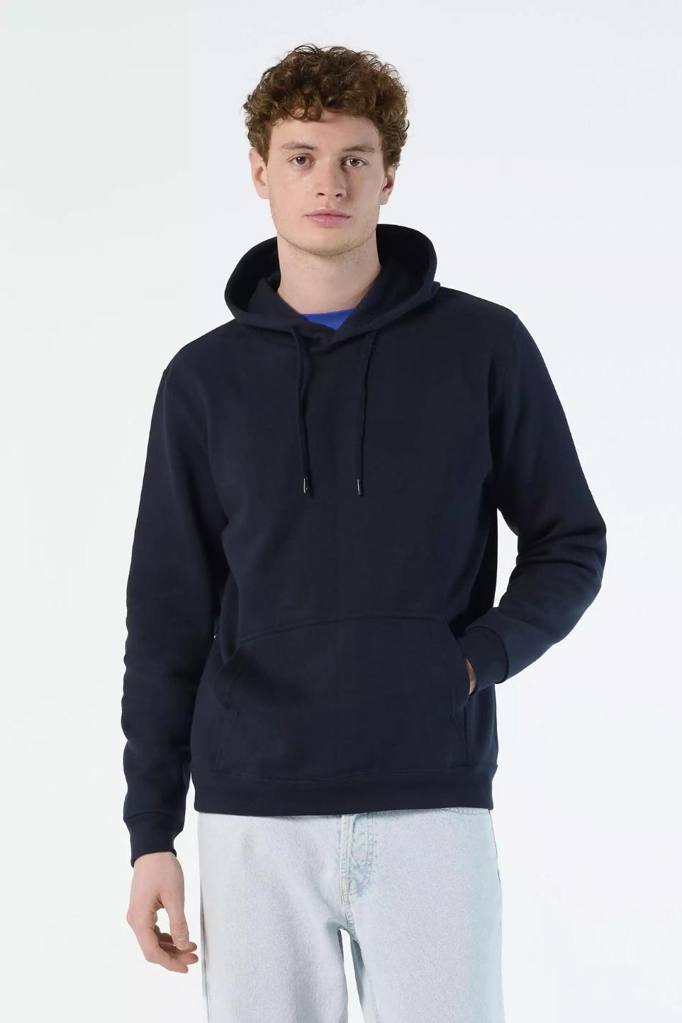 SOL'S 47101 Snake Hoodie in Black | Tailored Fit, Brushed Fleece Hoodie for Print or Embroidery