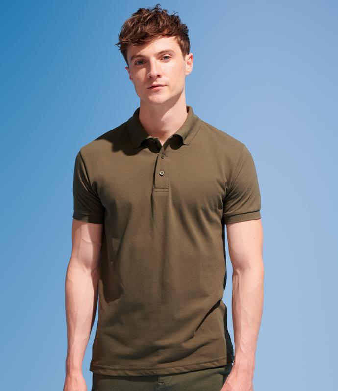 SOL'S 10571 Prime Polo Shirt in Army | Classic Fit, Cotton-Poly Polo for Print or Embroidery