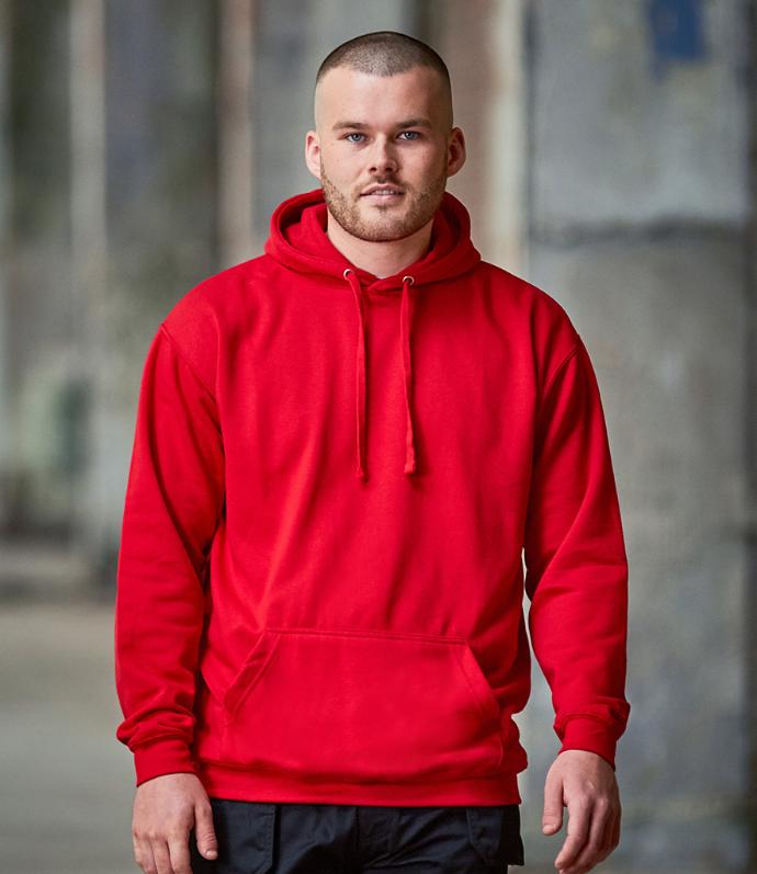 Pro RTX RX350 Pro Hoodie in Red | Classic Fit, Durable Workwear Hoodie for Print or Embroidery
