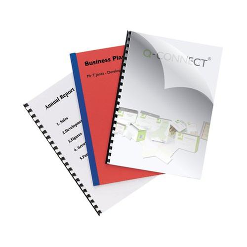 Q-Connect Clear PVC Binding Covers - All Types