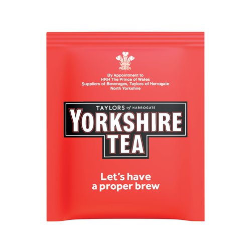 Yorkshire Tea Tagged & Enveloped PK200