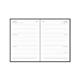 Collins A5 Desk Diary Week To View Black 2024
