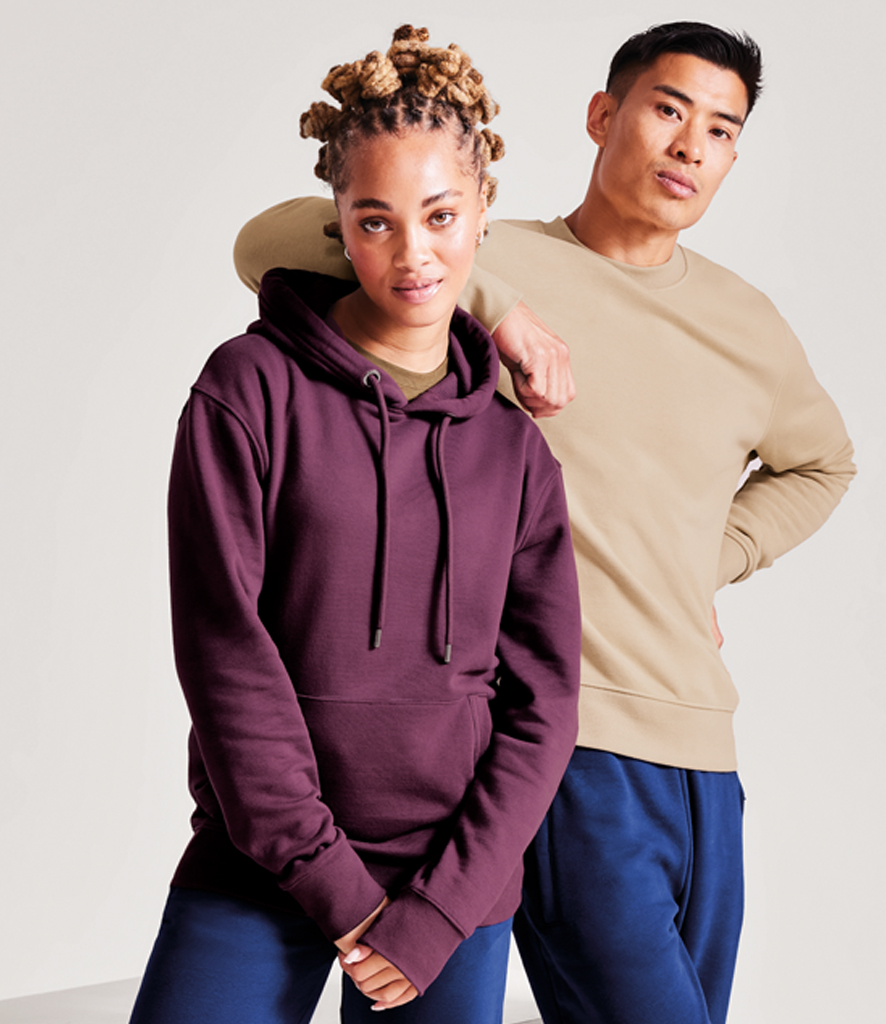 Anthem Organic Hooded Sweatshirt AM001 Burgundy