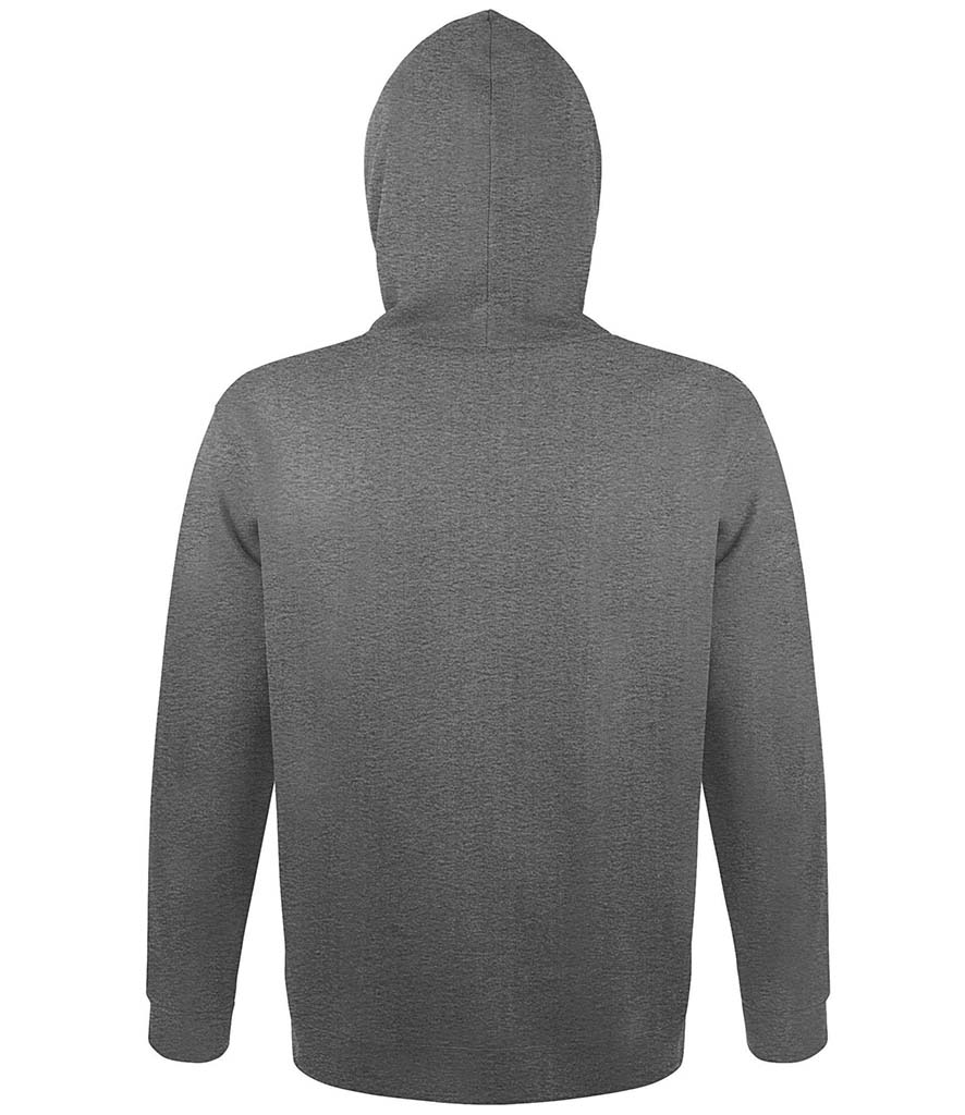 SOL'S Unisex Snake Hooded Sweatshirt 47101 Charcoal Marl