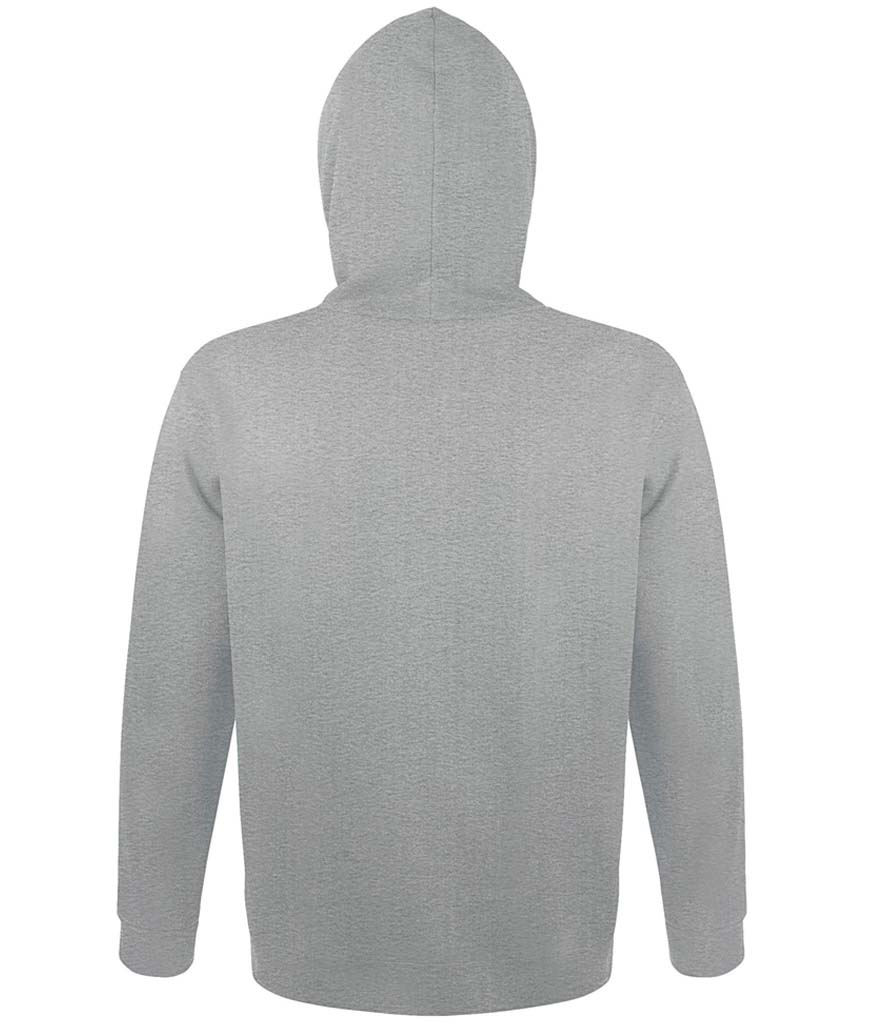 SOL'S Unisex Snake Hooded Sweatshirt 47101 Grey Marl