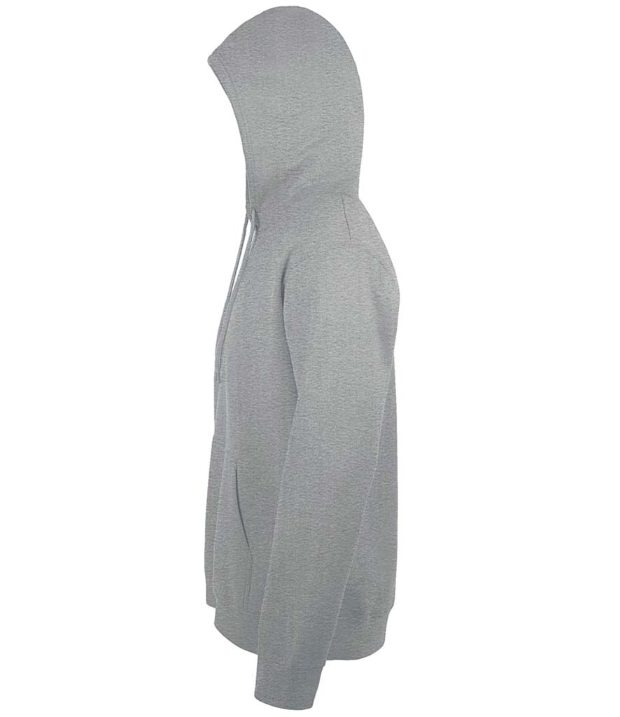 SOL'S Unisex Snake Hooded Sweatshirt 47101 Grey Marl