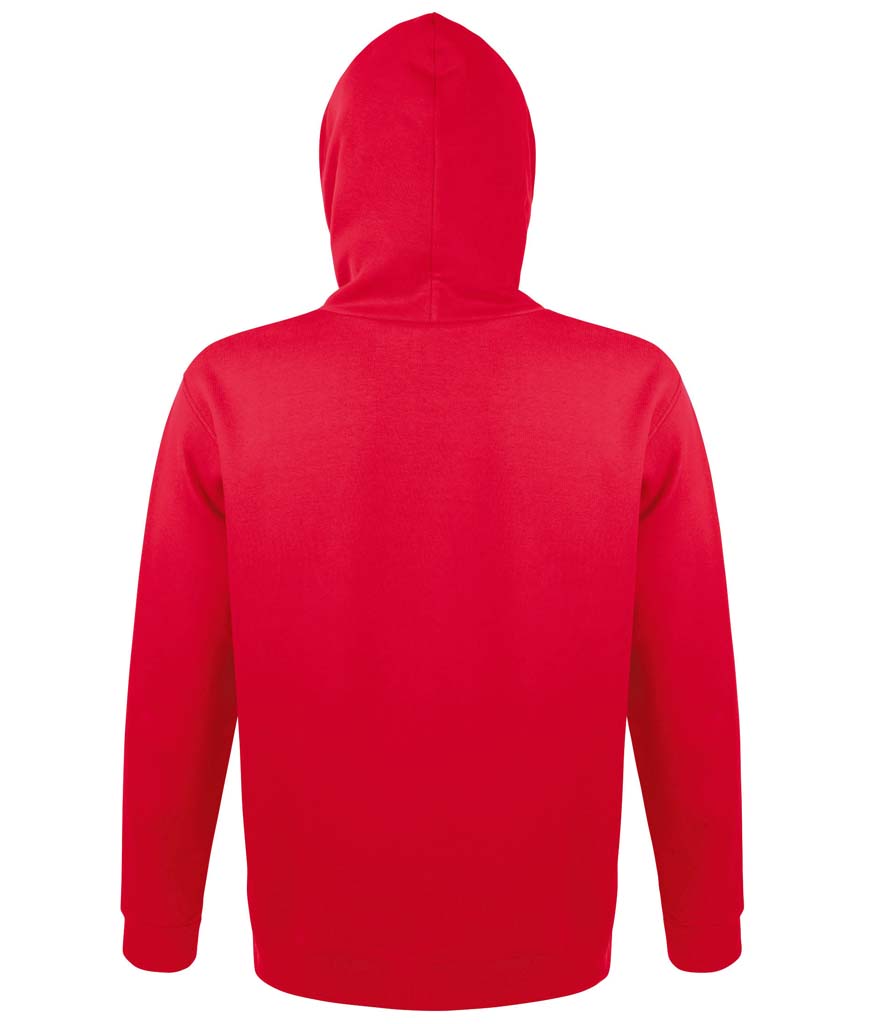 SOL'S Unisex Snake Hooded Sweatshirt 47101 Red