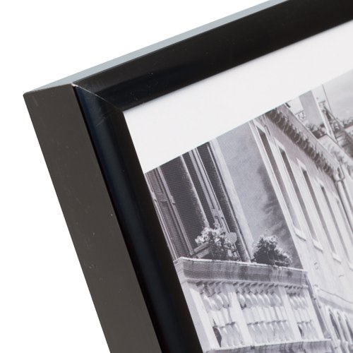 Hamptons Aluminium Certificate Frames Black