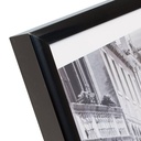 Hamptons Aluminium Certificate Frames Black