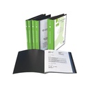 Q-Connect Presentation Display Book A4 Black - All Types