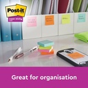Post-it Super Sticky Notes 76x76mm Carnival PK6