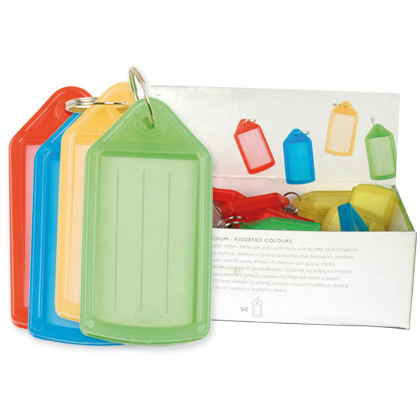 Q-Connect Sliding Key Fob Assorted (PK-40)