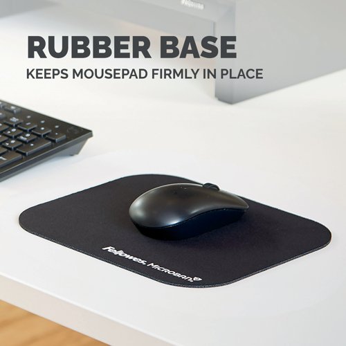 Fellowes Microban Antibacterial Mouse Mat
