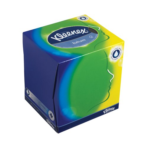 Kleenex Balsam Facial Tissues Cube PK12