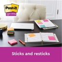 3M Post-it Super Sticky Oasis Colour 76x76mm PK5