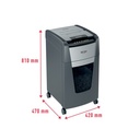Rexel Optimum Autofeed+ 225X Cross-Cut P-4 Shredder