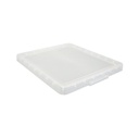 Really Useful 64L Plastic Storage Box W710xD440xH310mm Clear 64C